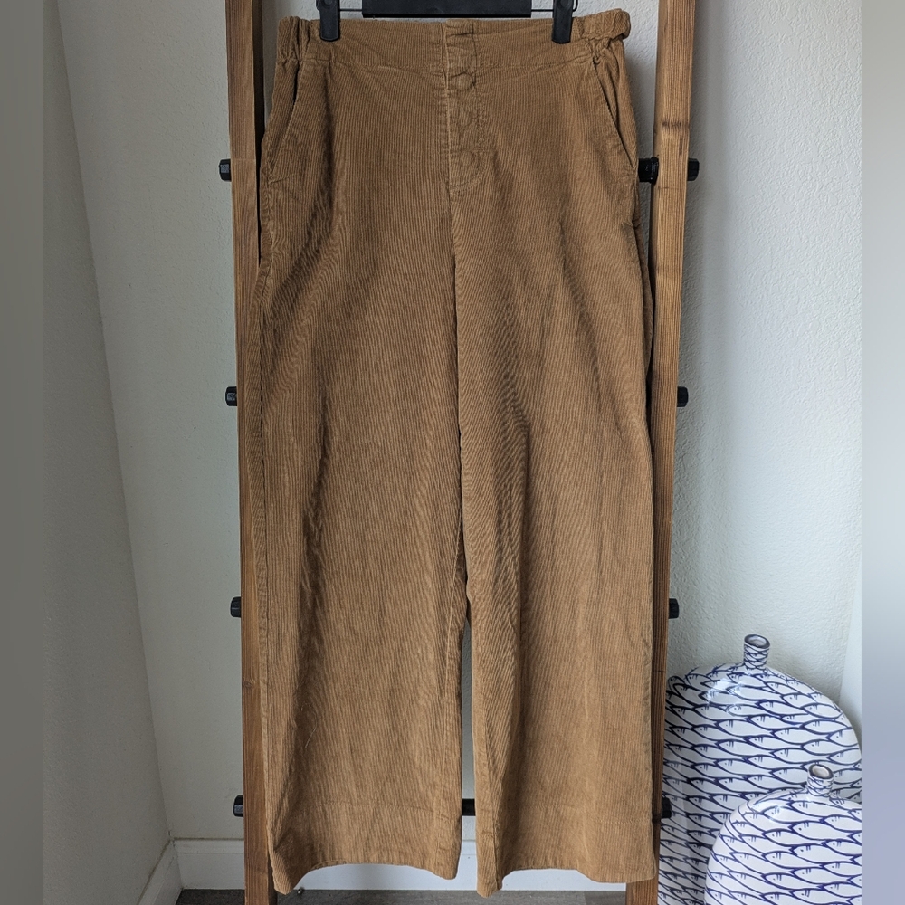 Pact Women's s Brown Corduroy Pants - Size M
